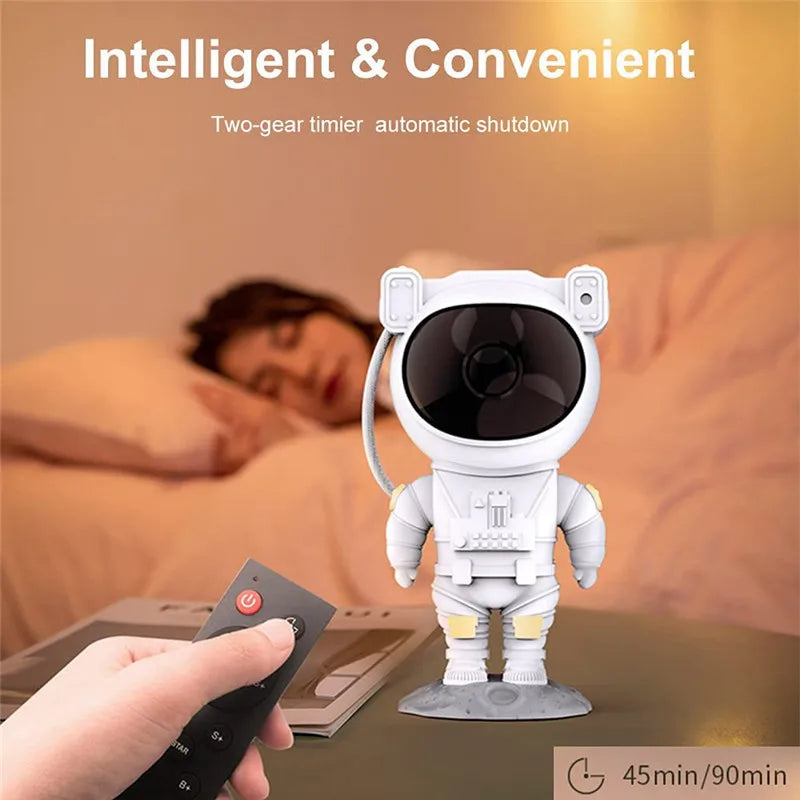 Astronaut LED Starry Sky Projector Lamp for Bedroom