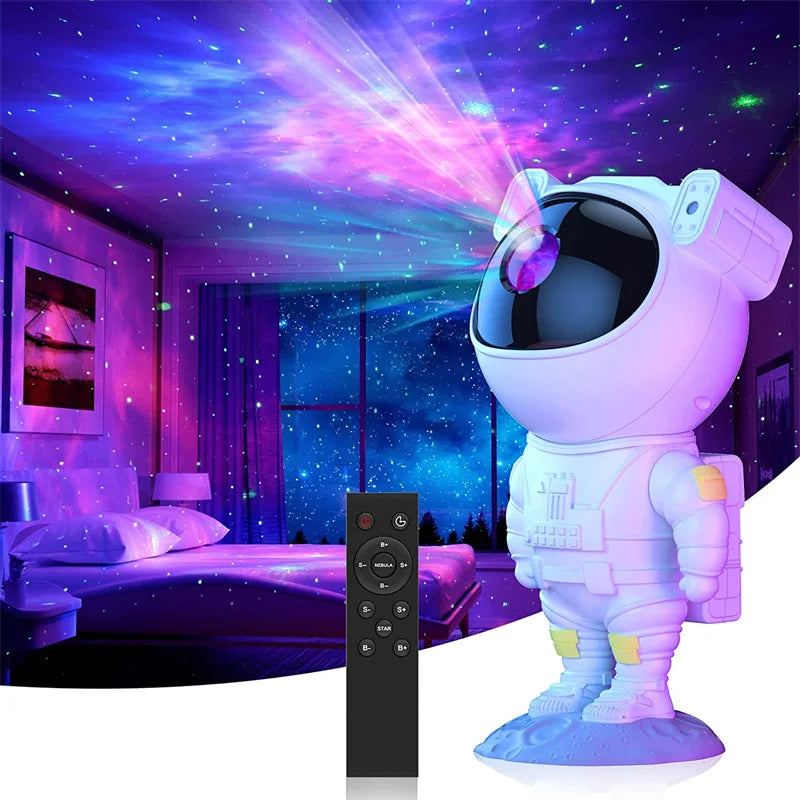 Astronaut LED Starry Sky Projector Lamp for Bedroom
