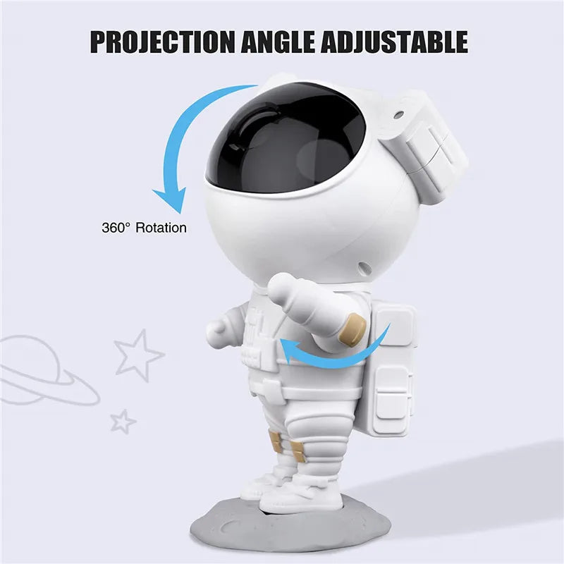 Astronaut LED Starry Sky Projector Lamp for Bedroom